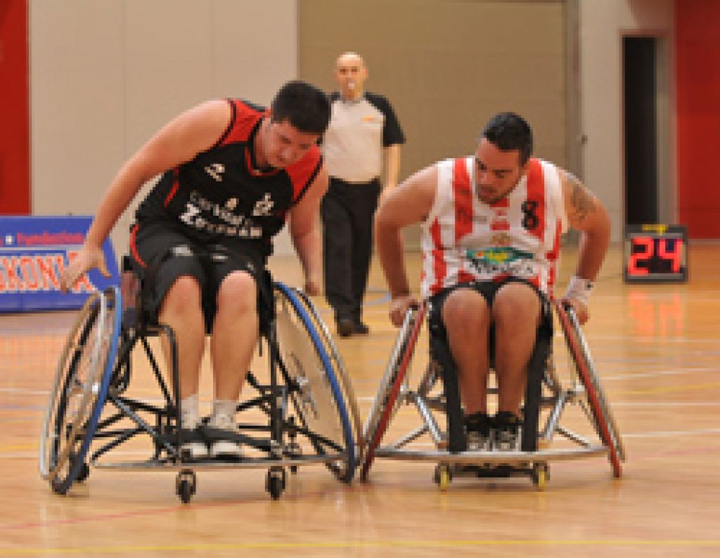 Partidos de Baloncesto en silla de ruedas