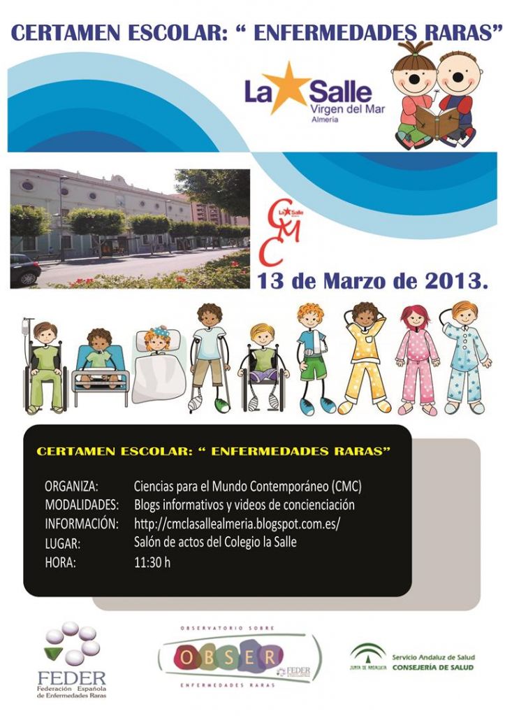 Certamen escolar enfermedades raras colegio La Salle