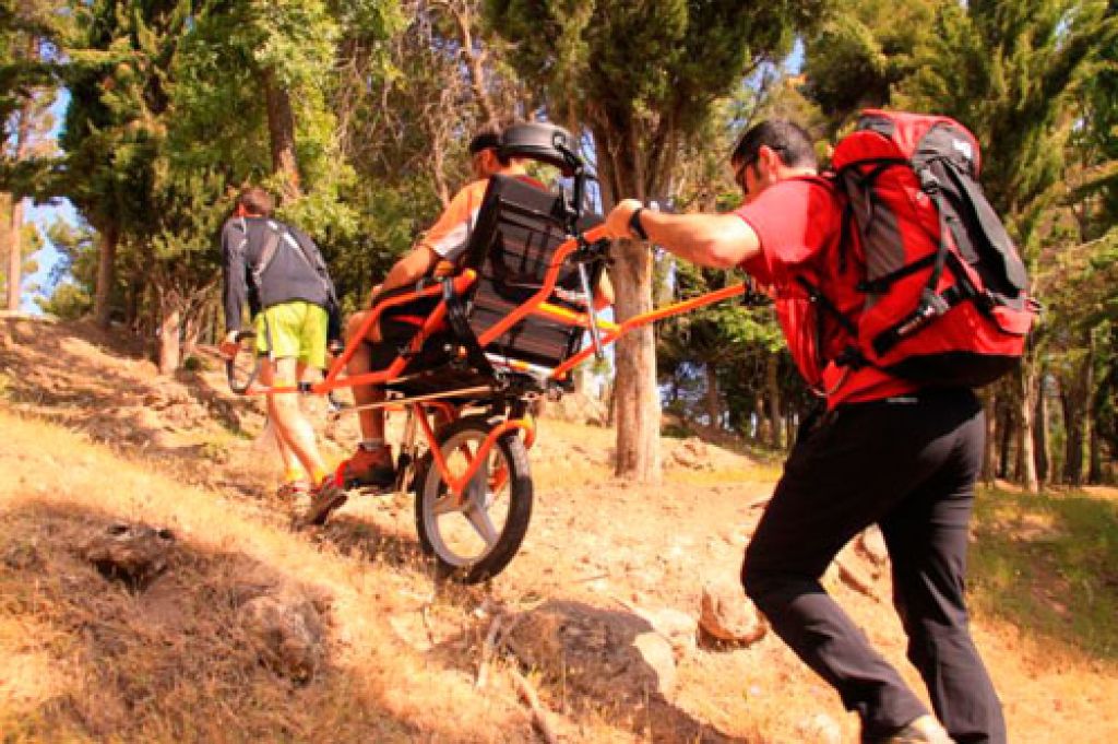 Curso de montañismo adaptado