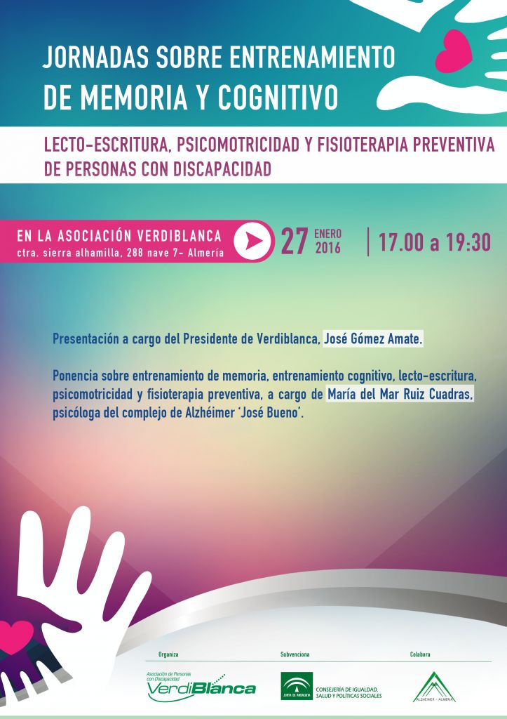 Jornada sobre Entrenamiento de Memoria y Cognitivo