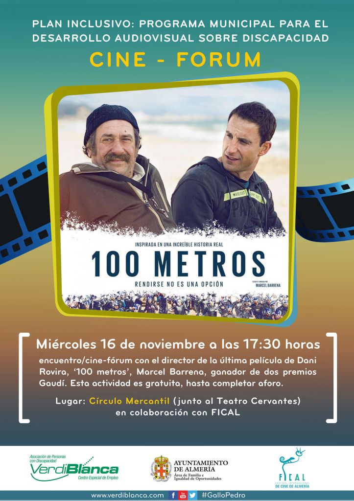 Cine-Forum ‘Gallo Pedro’ 100 metros