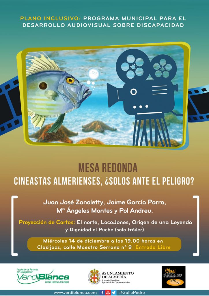 Mesa redonda cinematográfica con Plano Inclusivo-Gallo Pedro